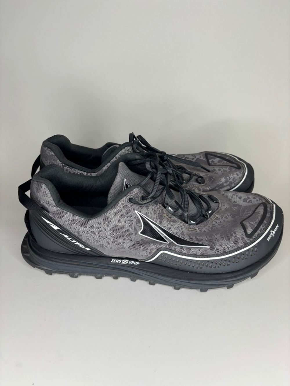 Altra Timp Trail Gray Mesh Hiking Low Lace Up Sneakers Shoes Men Size 48 US 13